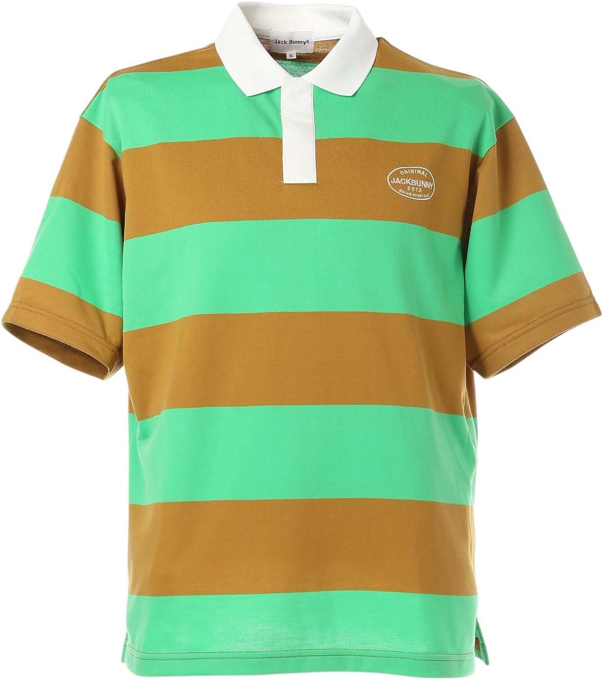 JACK BUNNY(ジャックバニー)半袖シャツジャングル総柄ゴルフウェアメンズ JACK BUNNY(ジャックバニー)半袖シャツジャングル総柄ゴルフ